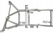Lamiro 55558-1EX DAF XF105 КРОНШТЕЙН ФАРИ ПРАВИЙ ПАВУК