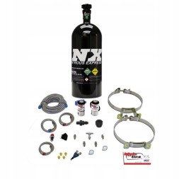 NX USA-NX-ML2000B NOS Nitrous Express NX Mainline EFI wet nitro kit, чорний циліндр 4,5 кг