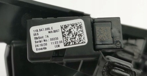 Volkswagen OE 11B858416AP, DWP529005OE ДЕКОРАТИВНА НАКЛАДКА/ЛИШТВА КОНСОЛІ BLENDA VW ID.4 ID4 11B858416AP ОРИГІНАЛ