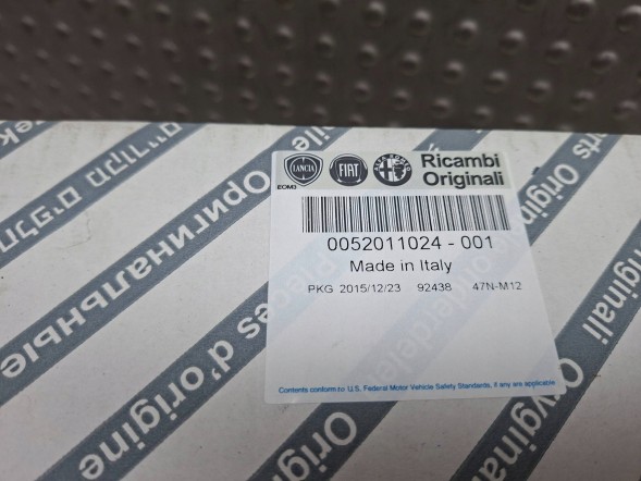Fiat OE S26340002 КОРПУС ПАЛИВНОГО ФІЛЬТРА З ПІДІГРІВОМ UFI 52011024 FIAT 500 X 1.6 MJET 2016-