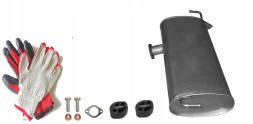 Polmo 28710D76404782 Hyundai tuscon 1.6 d gdi 97kw 132km кінцевий глушитель + вставка