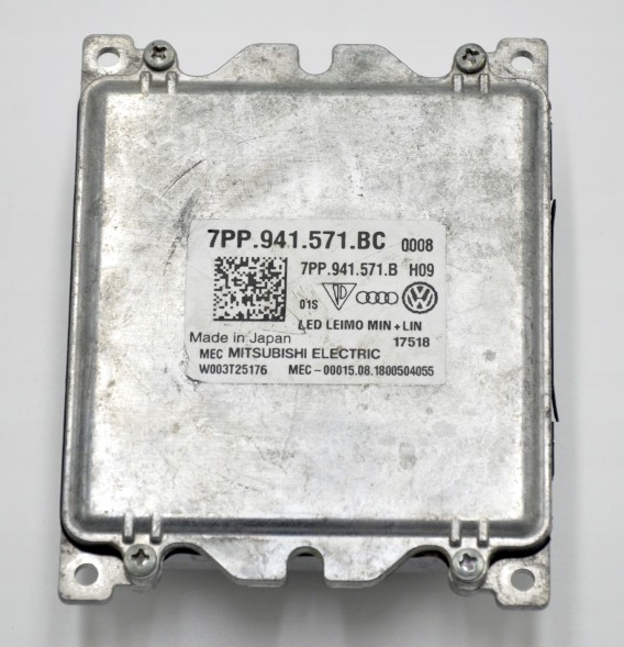 Mitsubishi OE 7PP941571BC, 7PP.941.571.BC, 7PP.941.571.B, W003T25176, MITSUBISHI Світлодіодний модуль drl matrix інвертор 7pp941571bc audi a4 b9 e-tron gt vw skoda