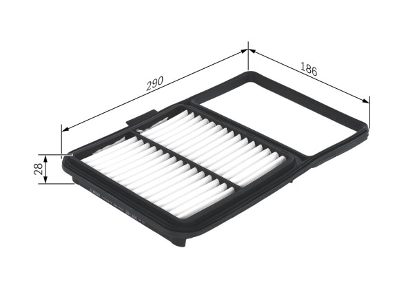F026400170 BOSCH Фільтр повітряний