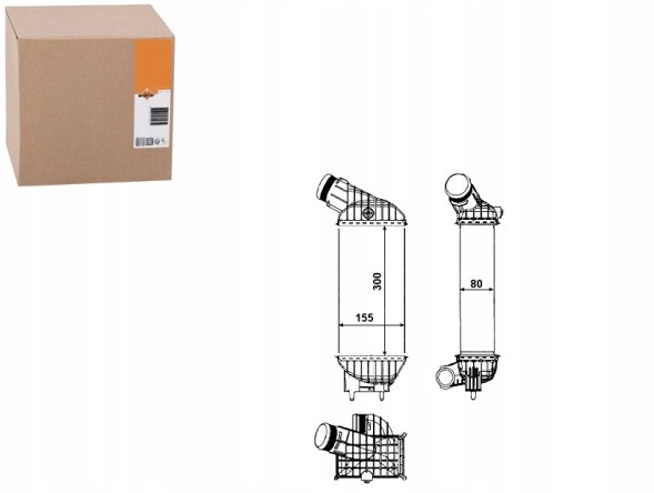NRF NRF30462(iMOTO) Інтеркулер peugeot 3008 09-, 5008 09- 2.0hdi 2.0 + набір водія #37