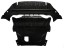 Florimex 4446-46464 КРИШКА ДВИГУНА БАМПЕР MONDEO MK 4 IV ЗАПОНКИ 07-10
