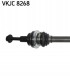 SKF VKJC 8268 Vkjc 8268 skf піввісь audi a3/q3 2,0tdi/2,0tfsi quattro le 592мм задня вісь