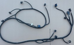 Китай komplet czujników 240700817R 240700817 R przednia lampy halogeny ledy led lampa jazdy dziennej Renault Koleos II 2 Комплект проводки 6x PDC LED галоген передній бампер + чорний