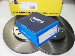ATM Mikoda ATM MIKODA 0430+QP2514C Диски 0430 колодки qp2514c ceramic bmw 5 e39 alpina b10 e39 задня 298мм вент.