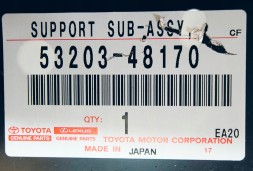 Lexus OE 5320348170 Лівий комплектний окуляр, фартух, пояс передній, перед Lexus RX 2021+ OE