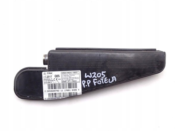Mercedes-Benz OE 2058600702 GBI_BMW O MERCEDES C-КЛАС W205 14-21 ПОДУШКА AIRBAG СИДІННЯ ПРАВА ОРИГІНАЛ НОВА