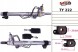 MSG TY222NEW Рульова рейка Toyota Land Cruiser 100 98-07 Lexus LX470 98-07