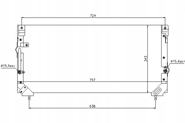 Nissens 86219855 NIS Nis94184 охолоджувач кондиціонера toyota land cruise + помічник водія #33