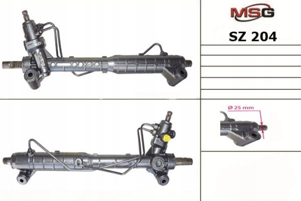 MSG SZ204NEW Рульова рейка Suzuki Grand Vitara 06-17
