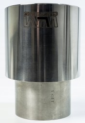 WLM Customs WLM-CH101PG Кінець вихлопу WLM 101мм полірований прямий жирний