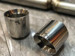WLM Customs WLM-CH101PG Кінець вихлопу WLM 101мм полірований прямий жирний