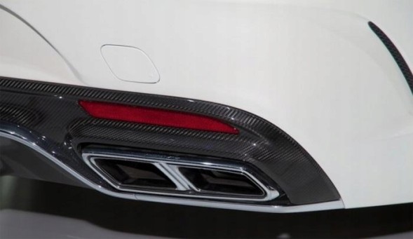 MM TY-S65-W222 ГЛУШИТЕЛЬ MERCEDES W222 W212 LOOK AMG
