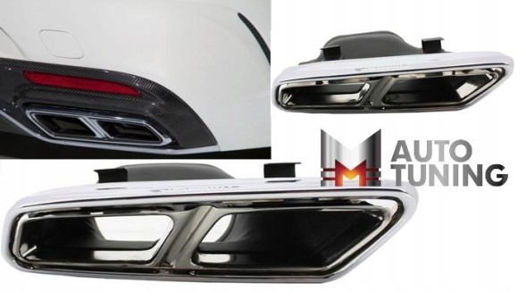 MM TY-S65-W222 ГЛУШИТЕЛЬ MERCEDES W222 W212 LOOK AMG