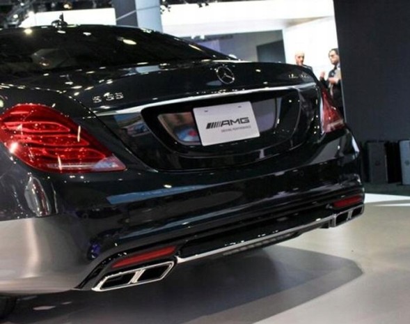 MM TY-S65-W222 ГЛУШИТЕЛЬ MERCEDES W222 W212 LOOK AMG