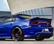 Китай 000-CHAR15-RSV2MB Спойлер "Губа" - Чорний Матовий - Стиль V2 DODGE CHARGER 2015-2023