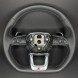 Audi OE 4M0419091T RS Кермо шкіряне для Audi SQ8 Q8 4M8, Q7 SQ7 4M0, сіра нитка, пелюстки RS