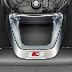 Audi OE 4M0419091T RS Кермо шкіряне для Audi SQ8 Q8 4M8, Q7 SQ7 4M0, сіра нитка, пелюстки RS