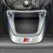 Audi OE 4M0419091T RS Кермо шкіряне для Audi SQ8 Q8 4M8, Q7 SQ7 4M0, сіра нитка, пелюстки RS
