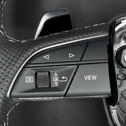 Audi OE 4M0419091T RS Кермо шкіряне для Audi SQ8 Q8 4M8, Q7 SQ7 4M0, сіра нитка, пелюстки RS
