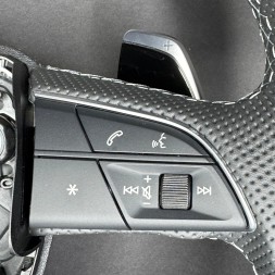 Audi OE 4M0419091T RS Кермо шкіряне для Audi SQ8 Q8 4M8, Q7 SQ7 4M0, сіра нитка, пелюстки RS