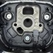 Audi OE 4M0419091T RS Кермо шкіряне для Audi SQ8 Q8 4M8, Q7 SQ7 4M0, сіра нитка, пелюстки RS