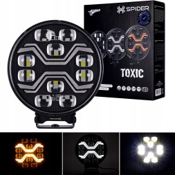 Kamar L3440 Лампа x spider toxic halogen фара дорожня далекобійна світлодіодна strobo+poz.