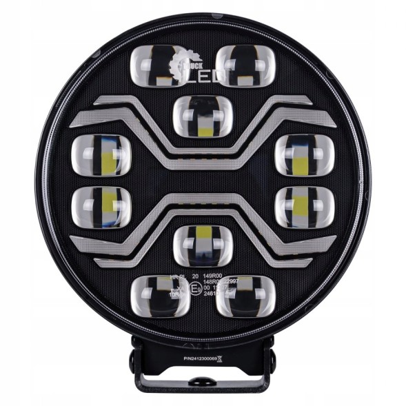 Kamar L3440 Лампа x spider toxic halogen фара дорожня далекобійна світлодіодна strobo+poz.