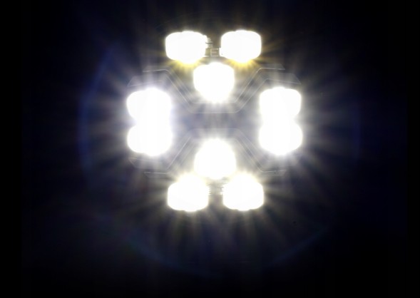 Kamar L3440 Лампа x spider toxic halogen фара дорожня далекобійна світлодіодна strobo+poz.