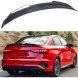 Китай T-127 Карбоновий Спойлер Крило для Audi A3 S3 RS3 Sedan 8YS 2021+ Стиль PSM