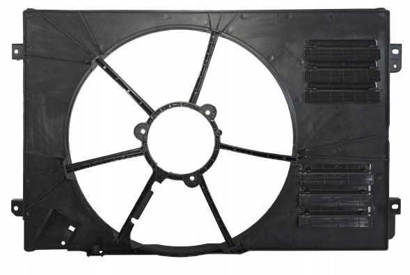 Радіатор RAD14S1K0959 Корпус вентилятора vw caddy iv jetta golf vi 1k0121205ac 1k0121207ba