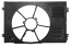Радіатор RAD14S1K0959 Корпус вентилятора vw caddy iv jetta golf vi 1k0121205ac 1k0121207ba