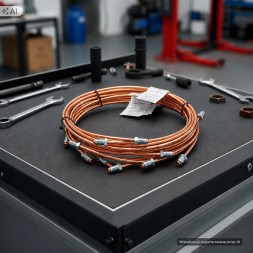 PHU DONOCIK ZPHM-0590 Przewody hamulcowe sztywne miedziane Mercedes GL1 X164 - Zestaw na Oś Tylną Mercedes GL X164 - Мідні жорсткі гальмівні трубки - На задню вісь