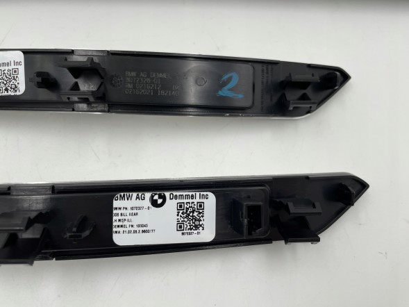 BMW OE KKDA BMW X6 G06 F96 LISTWY NAKŁADKI PROGOWE KOMPLET 8072328 8072327 Накладки на пороги BMW X6 G06 F96 Комплект 8072328 8072327