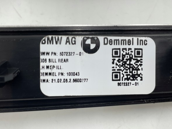 BMW OE KKDA BMW X6 G06 F96 LISTWY NAKŁADKI PROGOWE KOMPLET 8072328 8072327 Накладки на пороги BMW X6 G06 F96 Комплект 8072328 8072327