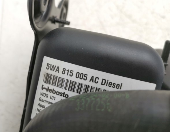 Volkswagen OE 5WA815005AC, DWP537488OE Автономний обігрівач Webasto Audi A3 5WA815005AC