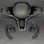 BMW OE 61319501592 32307908505 Оригінальна рамка керма BMW M3 M4 CS LCI G80 G82 Performance + карбонові пелюстки перемикання передач