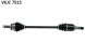 SKF VKJC 7515 Привідний вал subaru legacy 03- le / pr 777mm 27z / 25z