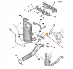 3RG Citroen Peugeot 1.5 HDI Wtryskiwacz AdBlue 9842811780 Citroen Peugeot 1.5 HDI Інжектор AdBlue 9842811780