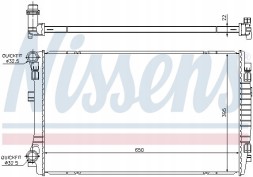 Nissens 65303 Охолоджувач води - nissens 65303