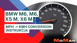 Moman 0089688088210 Циферблати BMW X5 M, X6 M, M5, M6 з MPH - KMH