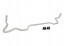 Китай WL-BSR36XZ-13377 СТАБІЛІЗАТОР 24MM 3 ТОЧКОВИЙ SUBARU IMPREZA GG WAGON WHITELINE