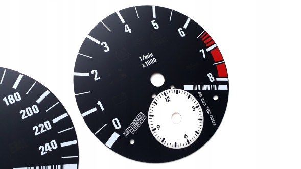 Moman 0089688096741 BMW Z8 циферблати спідометра/тахометра заміна заводських, репліка