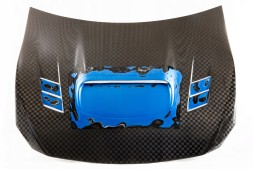 Китай GT86hood41Rstyle-1W-00-CF Карбоновий капот Toyota GT86, Subaru BRZ, графіті стилі, вуглецеві волокна 1х1