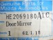 Mazda OE Дзеркало ліве Mazda OE HE2069180A1C