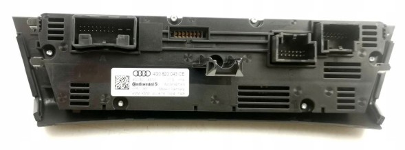 Audi OE 4G0820043CE, DWP520793OE ПАНЕЛЬ КЕРУВАННЯ КЛІМАТ-КОНТРОЛЕМ AUDI A6 C7 4G0820043CE