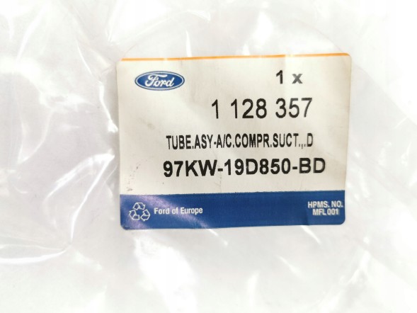 Ford OE Шланг кондиціонера Ford KA 1996-2008 OE 1128357